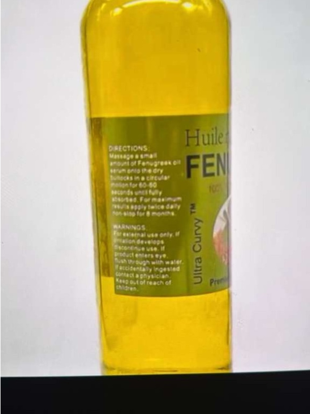 Fenugreek Body Oil - Yellow Nourishing Bath & Body Oil